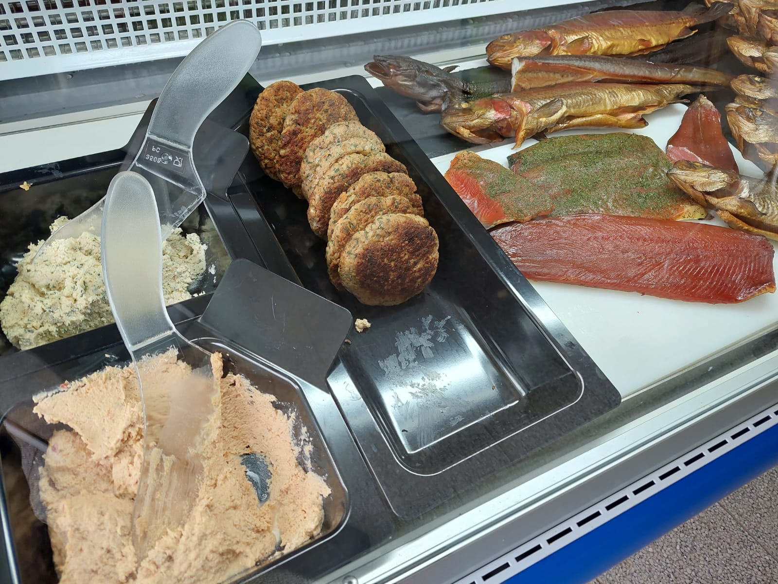 Feinkostauswahl im Hofladen